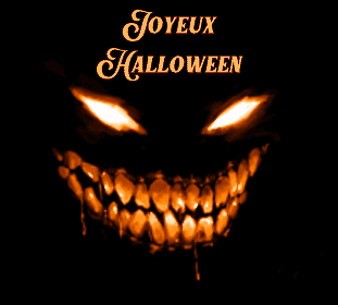 joyeux Halloween monstre